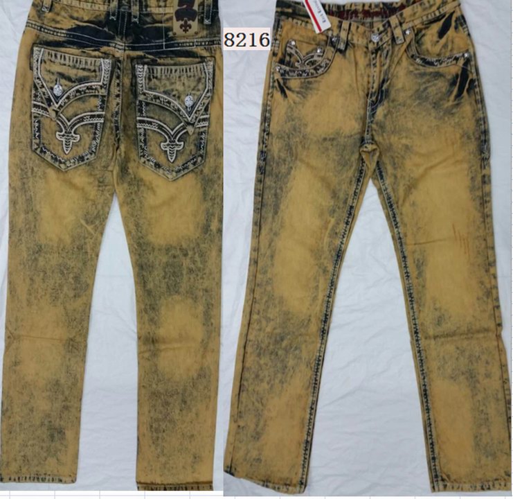 Rock Revival long jeans man 32-42-028